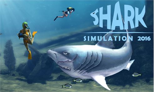 Simulação de tubarão 2016 imagem