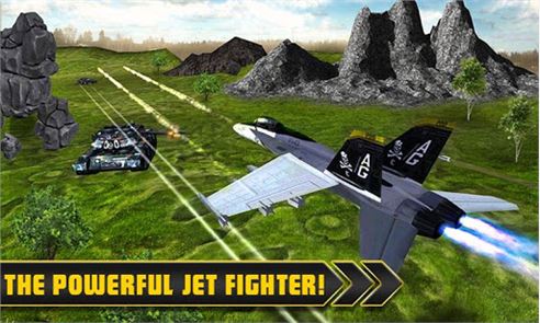 imagem Guerra Strike Fighter Jet Tanks