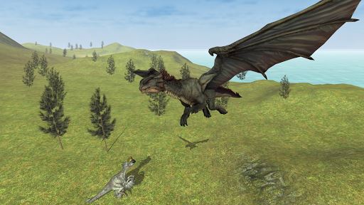 imagen de la furia del dragón Simulador de volar