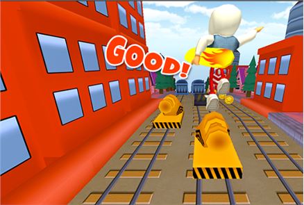 3D Subway Kids Rail Dash Run image