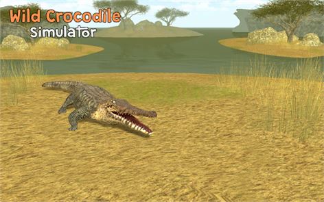 imagen del cocodrilo salvaje Simulador 3D
