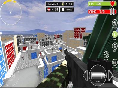 imagem Bloco americana Sniper Survival