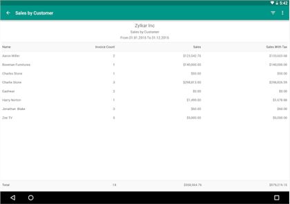 Invoice & Time Tracking - Zoho image