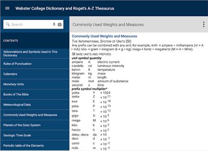 Webster's Dictionary+Thesaurus image