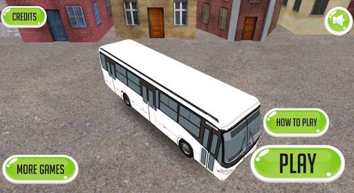 Estacionamento de autocarro 3D 2015 imagem