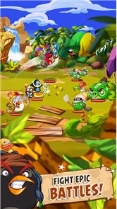 Angry Birds imagem RPG épico