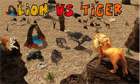 Lion Vs Tiger Wild Adventure image