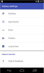 S Launcher imagen Galaxy TouchWiz de