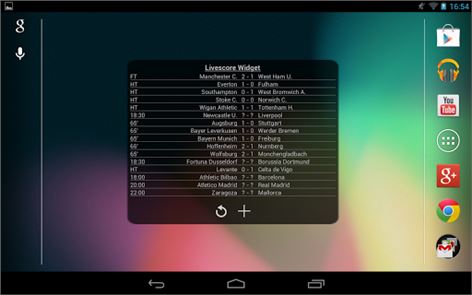 Football Livescore Widget image