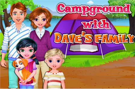Campground with Dave's family image
