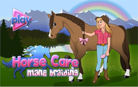 Horse Care - Mane Braiding image