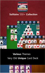 550+ imagen de la carta Juegos Solitaire Pack