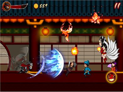 herói Ninja - A imagem Super Batalha