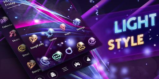 Light Style GO Launcher Theme image