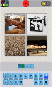 What word 4 pics image
