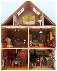 imagem Doll House Design Ideas