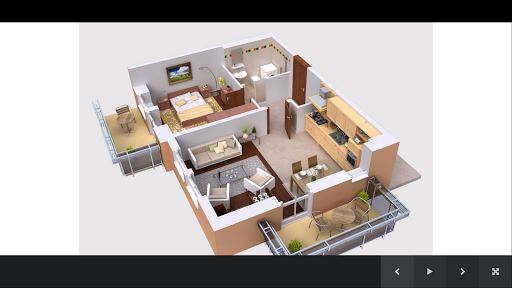 3D House Plans image