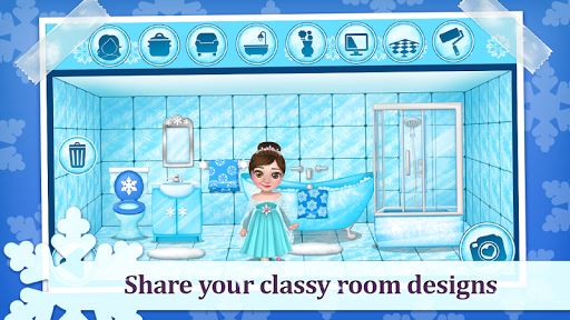 Ice Princess Doll House Games image