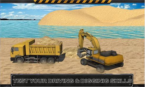 Transport Truck: River Sand image