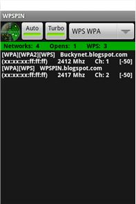 WPSPIN. WPS Wireless Scanner. imagen