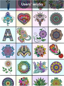 imagem Mandala Coloring Book