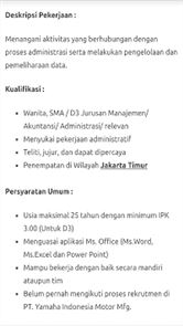 imagem Jobs Indonésia