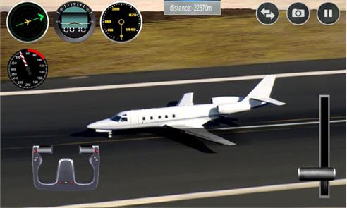 imagen 3D simulador de aviones
