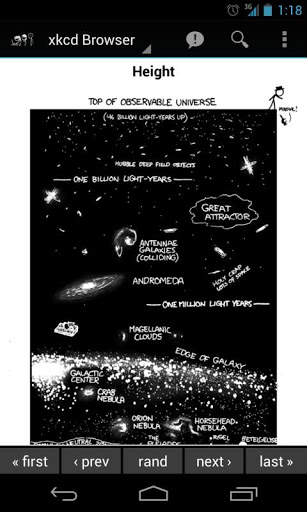 xkcd Browser image