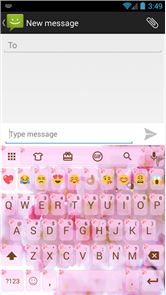 la imagen del teclado Emoji cereza Amor
