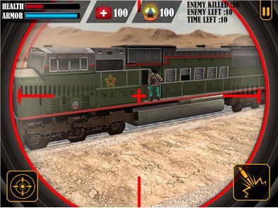 Imagen 3D de Train Attack