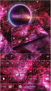 Space Dust Emoji Kika Keyboard image