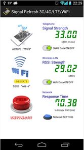 Signal Atualizar 3G / 4G image / LTE / WiFi