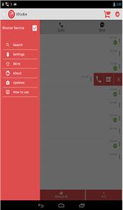 VBlocker: Ligue e imagem SMS Blocker