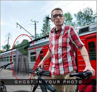 Ghost In Your Photo (Funny) image