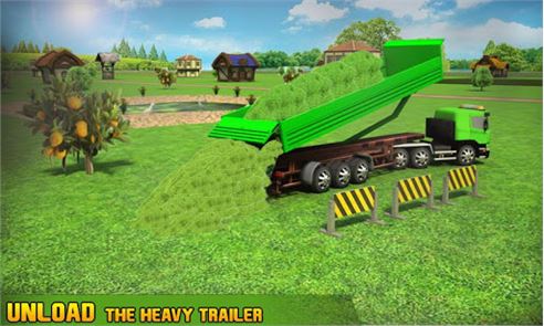 Camión agrícola 3D: imagen ensilado