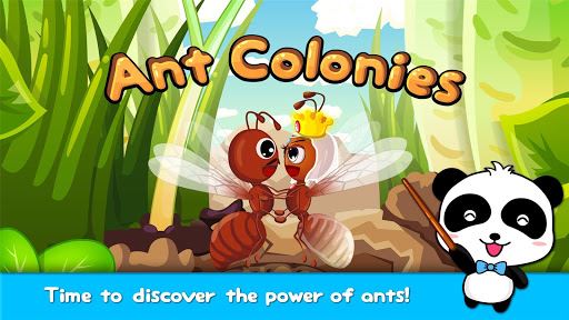 colónias de formigas - jogo de imagem crianças por