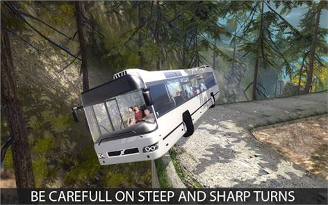 Mountain Tourist Bus Driving image