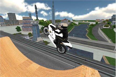 imagen Policía Moto Bike Simulador 3D