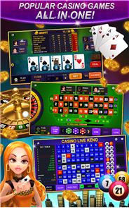 Casino en vivo - Póker,Las ranuras,imagen Keno