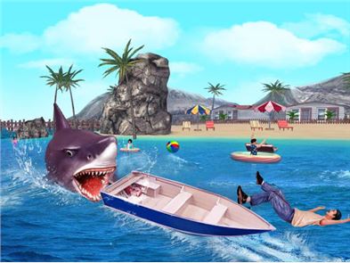 Angry Shark 3D Simulator Game image