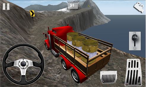 Truck Speed Driving 3D image