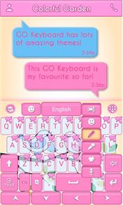 imagen Teclado Theme GO, enfermo de amor