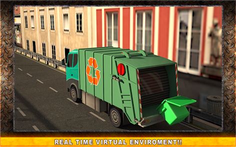imagen Carro simulador real de basura