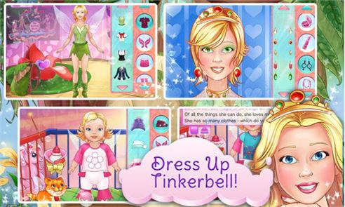 Tinkerbell Dress Up & A imagem da história