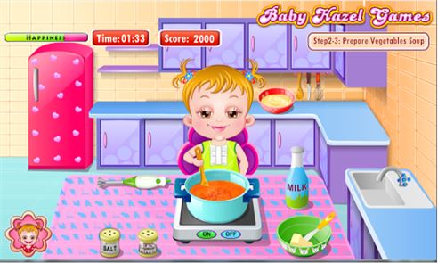 Baby Hazel Kitchen Time image