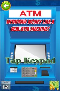 Simulador de ATM: Niños imagen Dinero GRATIS