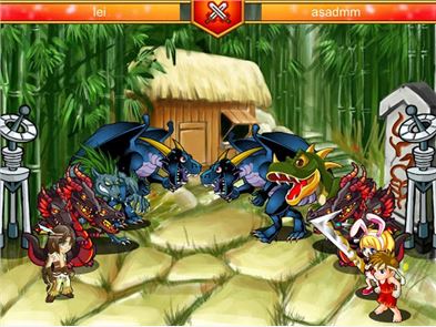 Luta Avatar - imagem do jogo MMORPG