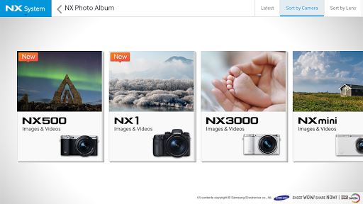 NX imagen de SMART Cámara Samsung