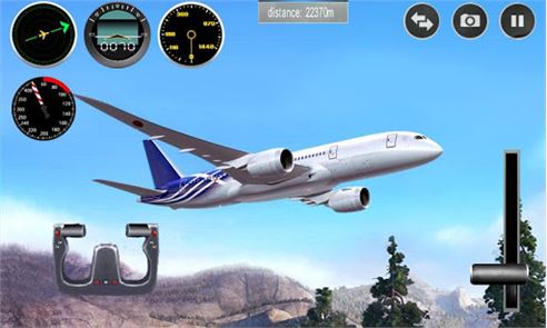 imagen 3D simulador de aviones