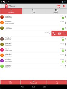 VBlocker: Llamada y SMS imagen Bloqueador